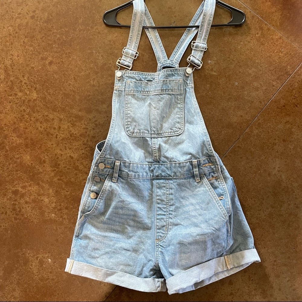Size 28 denim overalls